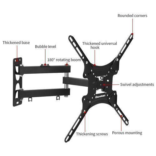 Rotating 14" - 55" Full Motion Swivel TV Bracket image