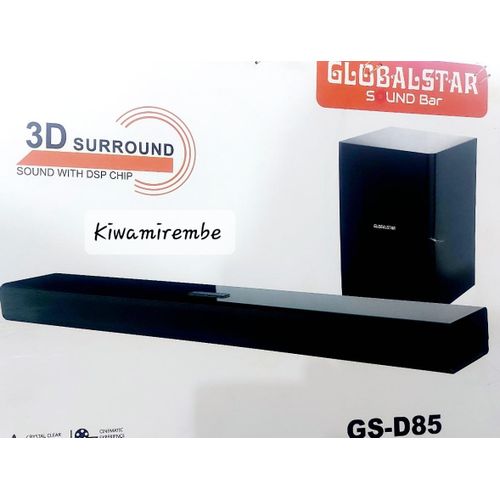 Mega Bass Bluetooth 2.1 Channel Wireless Subwoofer With Clear Sound - Black image