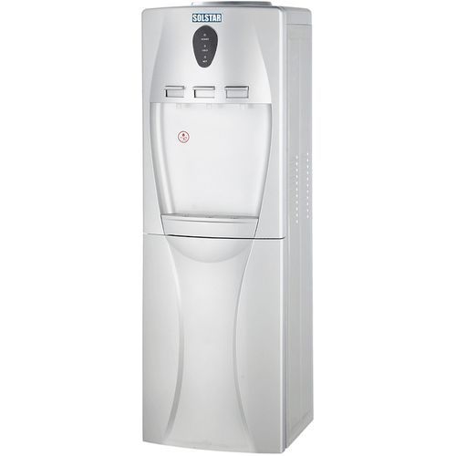 3 Tap 12L Hot, Normal And Cold Water dispenser For Home And Office- Silver . image