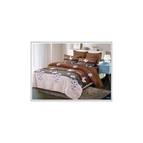 6*6 Best Design 4Pcs Duvet Set With 2 Pillowcases & 1 Bedsheet - Multicolour image