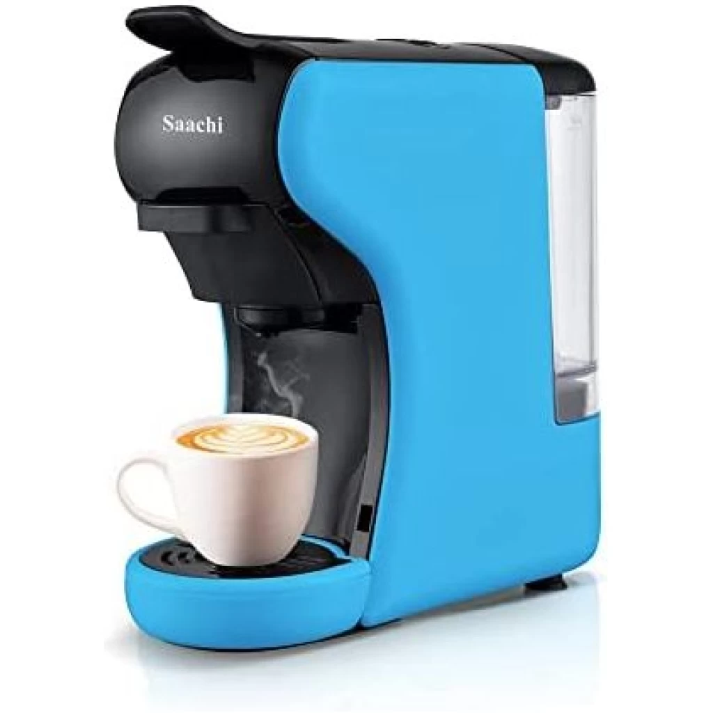 Saachi Pod Capsule Coffee Espresso Machine-Blue image