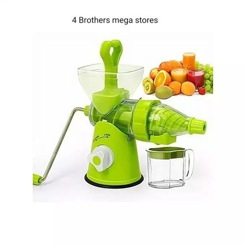 Multi-functional Manual Fruits & Vegetable Juicer-Green image