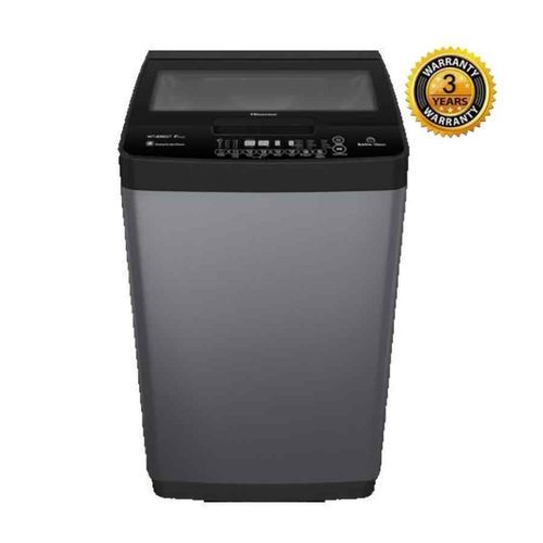 8Kg Top Loading Automatic Washing Machine- Grey image