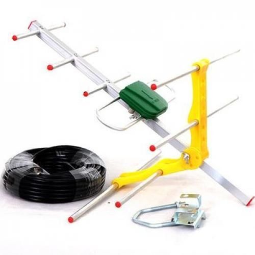 Quality Digital Outdoor TV Antenna HDTV DVBT/DVBT2 -Multi Colour image