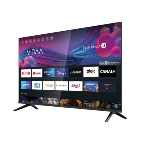 65 Inch Frameless VIDAA 4K V Series Smart Free To Air Tv - Black(1 YR WRNTY) image