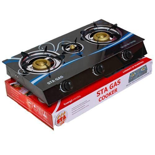 Gass Cooker Stove With 3 Burners image