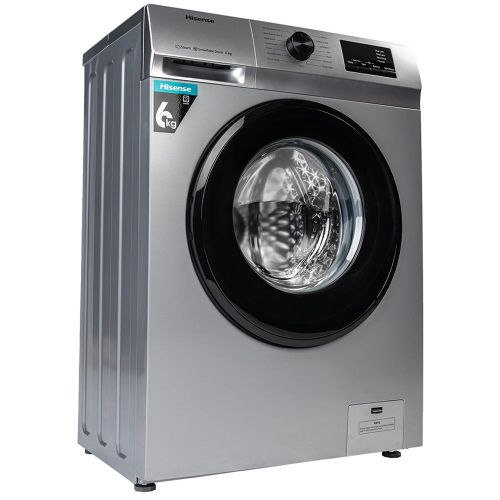 6Kg Automatic Front Loader Washing Machine - Silver image
