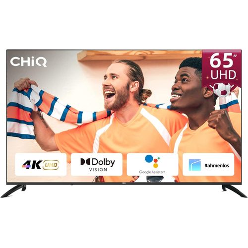 65 Inch 4K UHD HDR Android Smart LED TV 3Yrs Wrnty image
