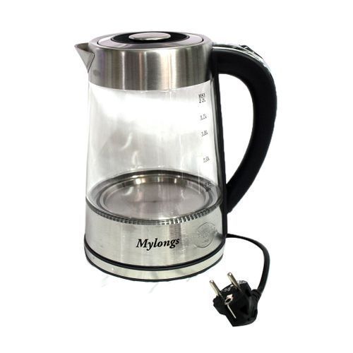 2L Glass Electric Kettle - Silver image
