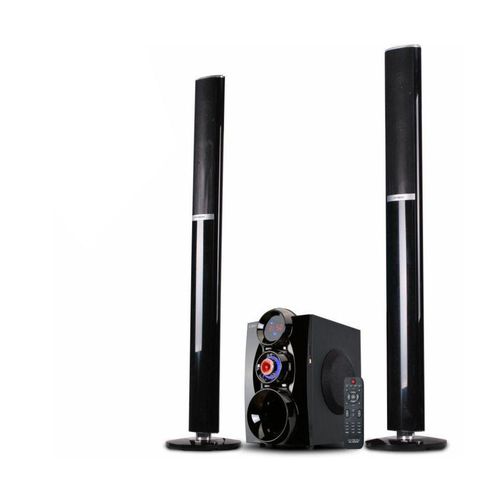 Perfect Hometheatre Quality And Clear Sound System With Remote Control-Black image
