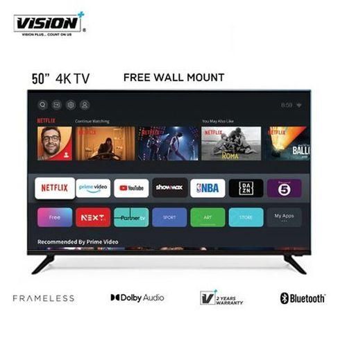 VP8850KV - 50 Inch 4K Frameless V+ OS Smart TV - Black image