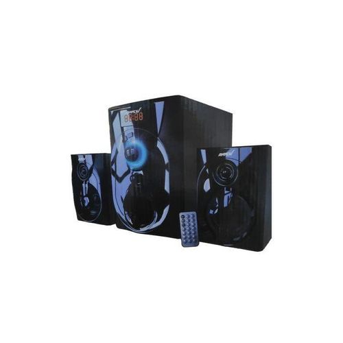 Multimedia Subwoofer Bluetooth Speaker- Black image