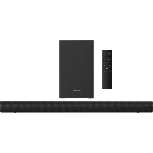 2.1 Ch Sound Bar With Wireless Speaker-Black image