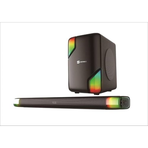 High Efficient Surround Sound bar Speaker With Clear Sound And Deep Bass-Black image