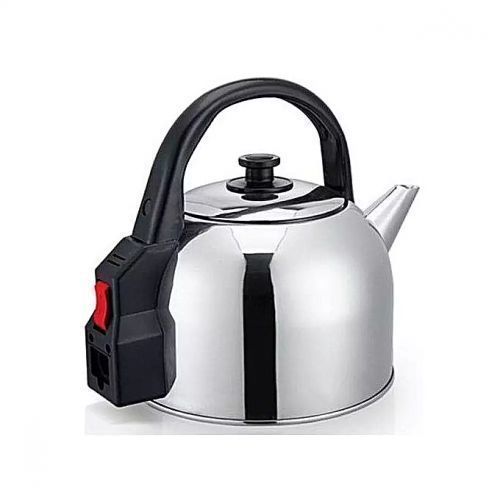 Electric Kettle 5 Litres With Foldable Handle - Silver/Black image