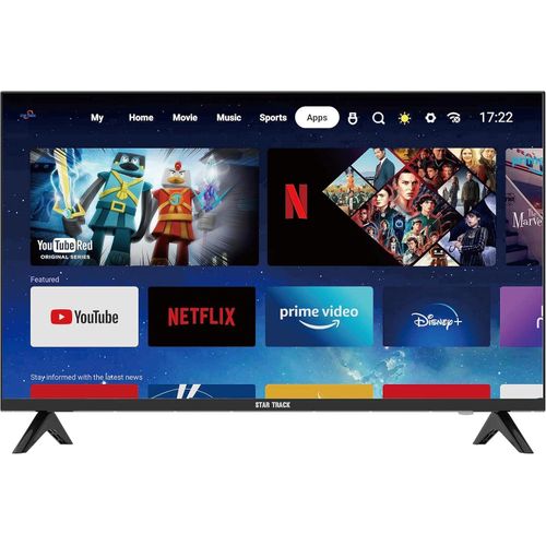32 Inch Smart HD Frameless Free To Air TV- Black (1 YR WRTY) image