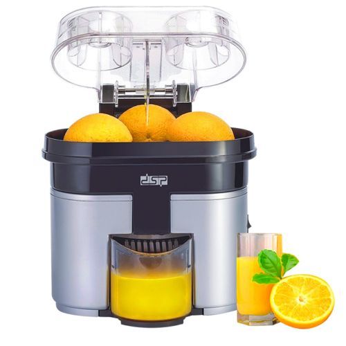 Fast Electric Citrus Orange Lemon Double Juicer Extractor-Silver image