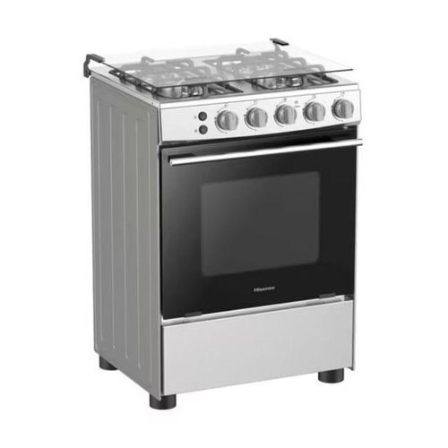 50x50 4 Burners Gas Cooker - Stainless Steel image
