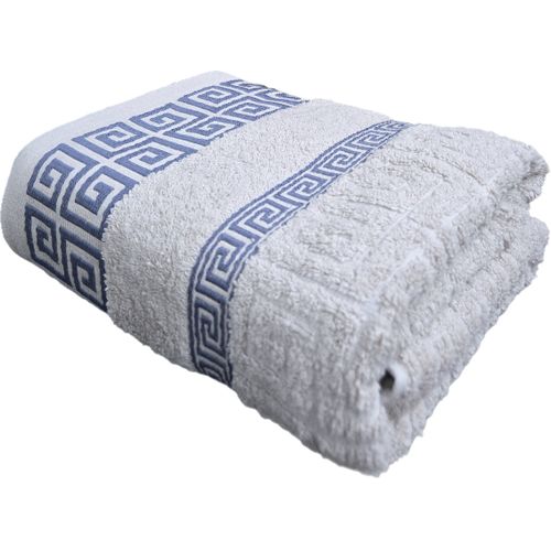 70×140cm Luxury Large Bath Towel Cotton - Whitish Grey image