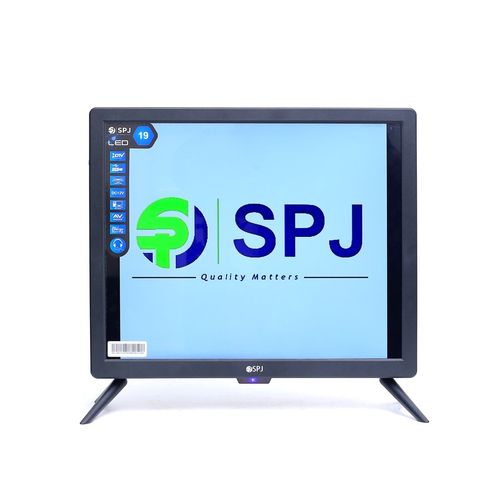 19 Inch AC/DC Full Screen Analog Tv (Solar Compatible) - Black image