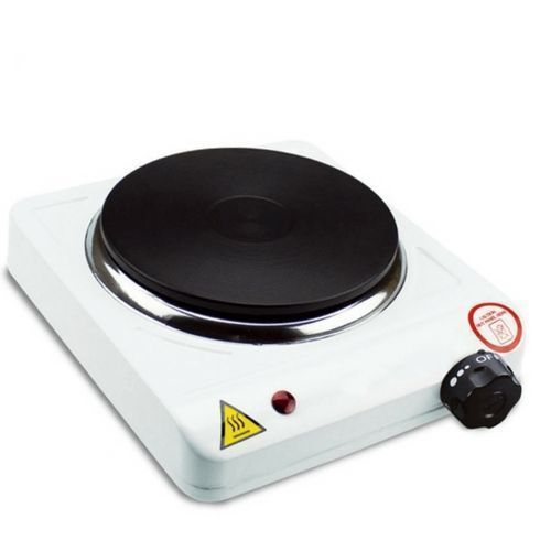 Single Solid Hot Plate - White image