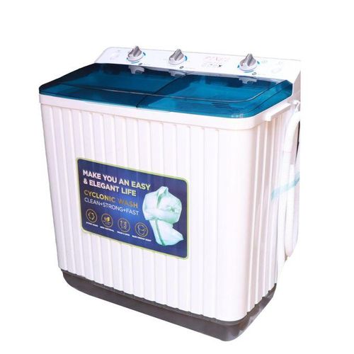 8KG Twin Tub Top loader Washing Machine - White 1 Year Warranty image