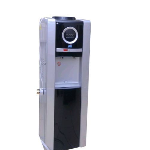 Hot & Cold Water Dispenser With Storage Space - Silver Black image