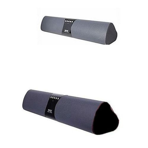 Mini Bass Bluetooth Speaker Sound Bar - Black image