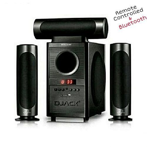 AC&DC 903 Bluetooth Multimedia Speaker With FM Radio, USB & SD Ports - Black image