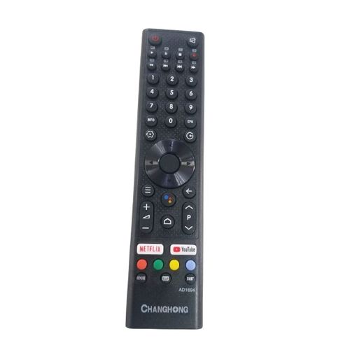 Remote Replacement For Smart TVs Android - Black image