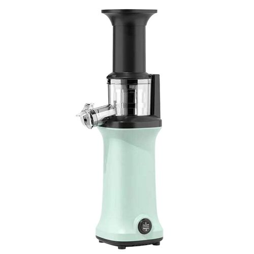 Electric Slow Juicer Fruit Blending Machine- Black. image