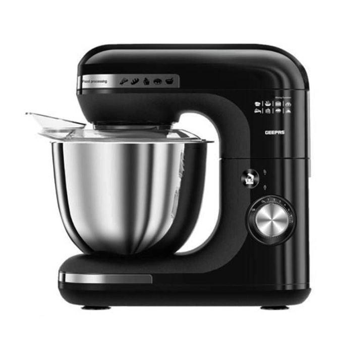 Geepas 3-in-1 Stand Mixer, 5 Speed, 5 Litre Bowl, 600W | GSM43013 image