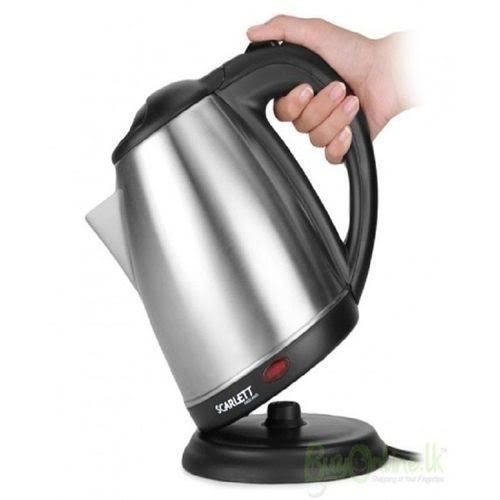 Automatic Scarlet Electric Kettle 2L - Silver, Black image