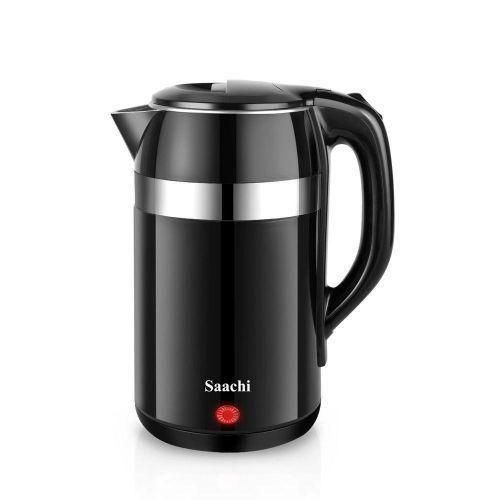 Fast Boiling Kettle With Stainless Steel Inner Layer Of 2.5 Liters-Black/Silver image