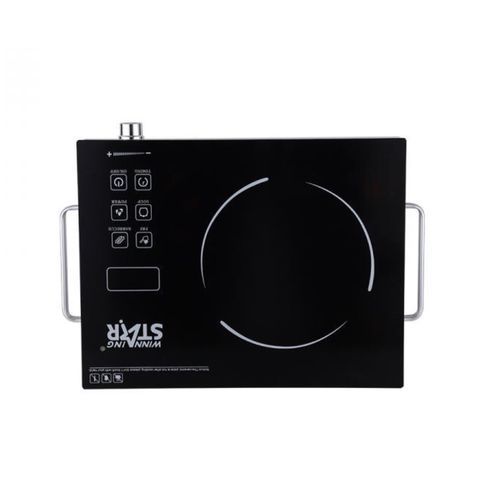Infrared Cooker Ceramic Heater Hot Plate With Aluminum Alloy Colour-Black image