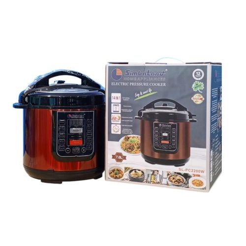 7.0L Genuine 14 In 1 SL - PC 2200W Digital Electric Pressure Cooker - Red image