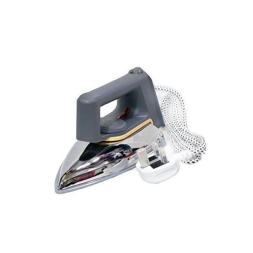 Electric Dry Flat Iron Box - Grey,Silver image