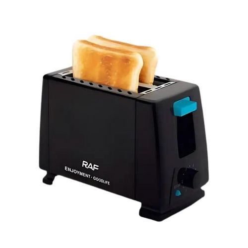 Bread Toaster 2-Piece Breakfast Toasted Sandwich Toast Small Bread Machine Heating Mini image