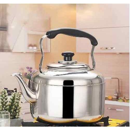 3LThick Stainless Steel Large Capacity Kettle - Silver image