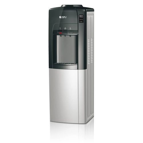 Water Dispenser Hot And Cold With Storage Compatimate - Grey image