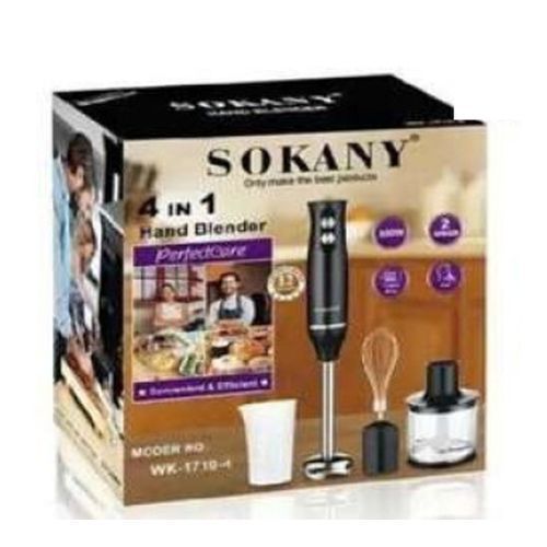 4in1 Electric Hand Blender - Black image
