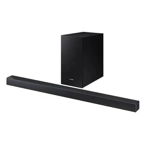 Surround Sound Bar With Subwoofer For Extra Bass And Clear Sound-Black image