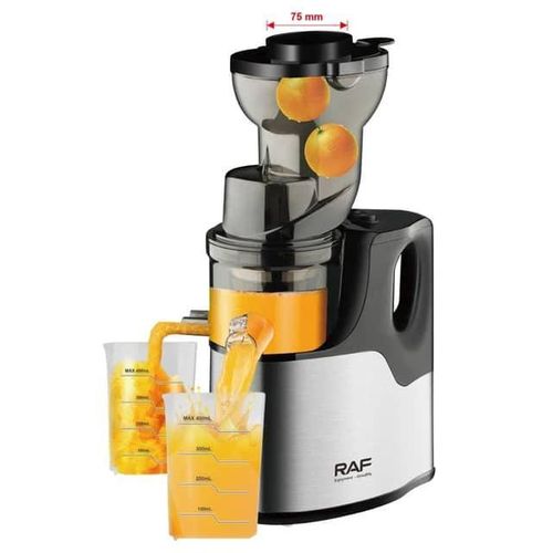 Slow Masticating Juicer Extractor Big Mouth Slow Screw Machines With Big Wide 82mm Slot 1000ml Juice image