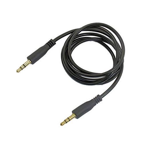 3.5mm Premium Auxiliary Audio Cable (4ft / 1.2m) - Black image
