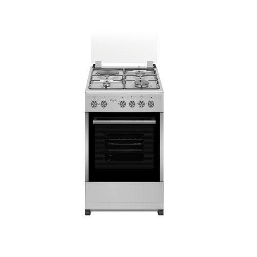 Cooker 3 Gas 1 Electric 50cms - Silver(1 YR WRTY) image