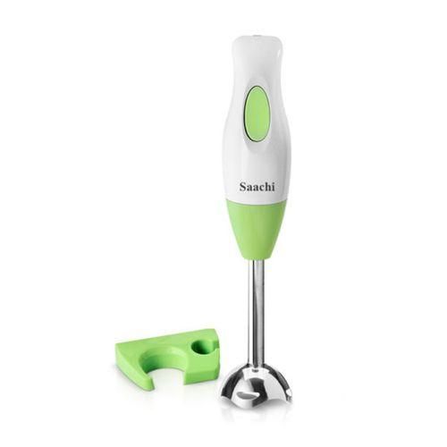 Stainless Steel Hand Mixing Blender-Silver/White image