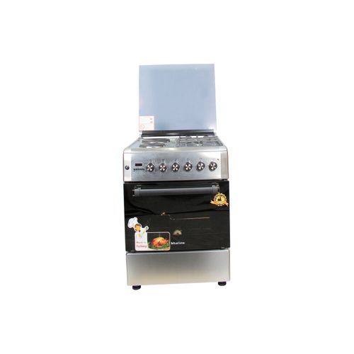 D6022ERF Diamond 2 Gas And 2 Hotplate Cooker - Inox (5YRs WRTY) image
