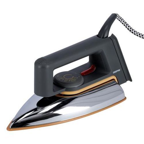 Non Stick Dry Flat Iron-Silver image