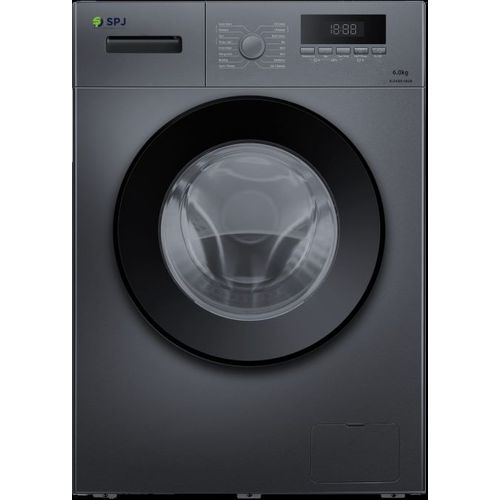 6Kg Front Load Fully Automatic Washing Machine -Grey (5YRs WRTY) image