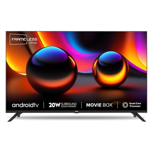 50 Inch Frameless Android Smart Led TV - Black (1YRs WRTY) image